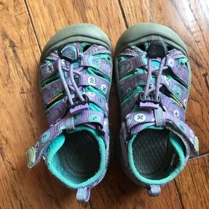 Keen sandals toddler girls size 8